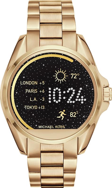 michael kors access bradshaw smartwatch gold|Michael Kors watch bradshaw smartwatch.